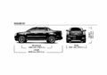 Blueprint Cadillac Escalade EXT SUT Pick up 2007 A4 Photo Print