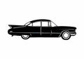 Blueprint Cadillac Sixty Special Sedan 1961 A4 Photo Print