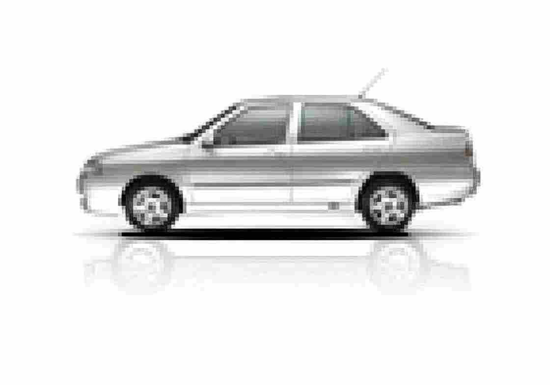 Blueprint Chery Amulet Sedan 2006 A4 Photo Print