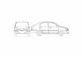 Blueprint Chery QQ6 Sedan 2010 A4 Photo Print
