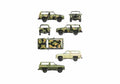 Blueprint Chevrolet Blazer M1009 CUCV SUV A4 Photo Print