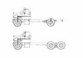 Blueprint Chevrolet Bruin Truck 1978 A4 Photo Print
