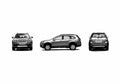 Blueprint Chevrolet Captiva SUV 2007 A4 Photo Print