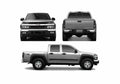 Blueprint Chevrolet Colorado Double Cab Pick up 2004 A4 Photo Print
