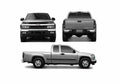 Blueprint Chevrolet Colorado Extended Cab Pick up 2004 A4 Photo Print