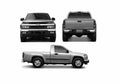 Blueprint Chevrolet Colorado Regular Cab Pick up 2004 A4 Photo Print
