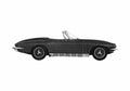 Blueprint Chevrolet Corvette C2 Stingray Convertible Cabriolet 1962 A4 Photo Print