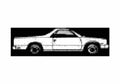 Blueprint Chevrolet El Camino Pick up 1985 A4 Photo Print