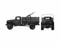 Blueprint Chevrolet G7107 1.5 t 4x4 Truck 1941 A4 Photo Print