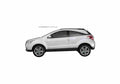 Blueprint Chevrolet Gpix Coupe SUV 2009 01 A4 Photo Print