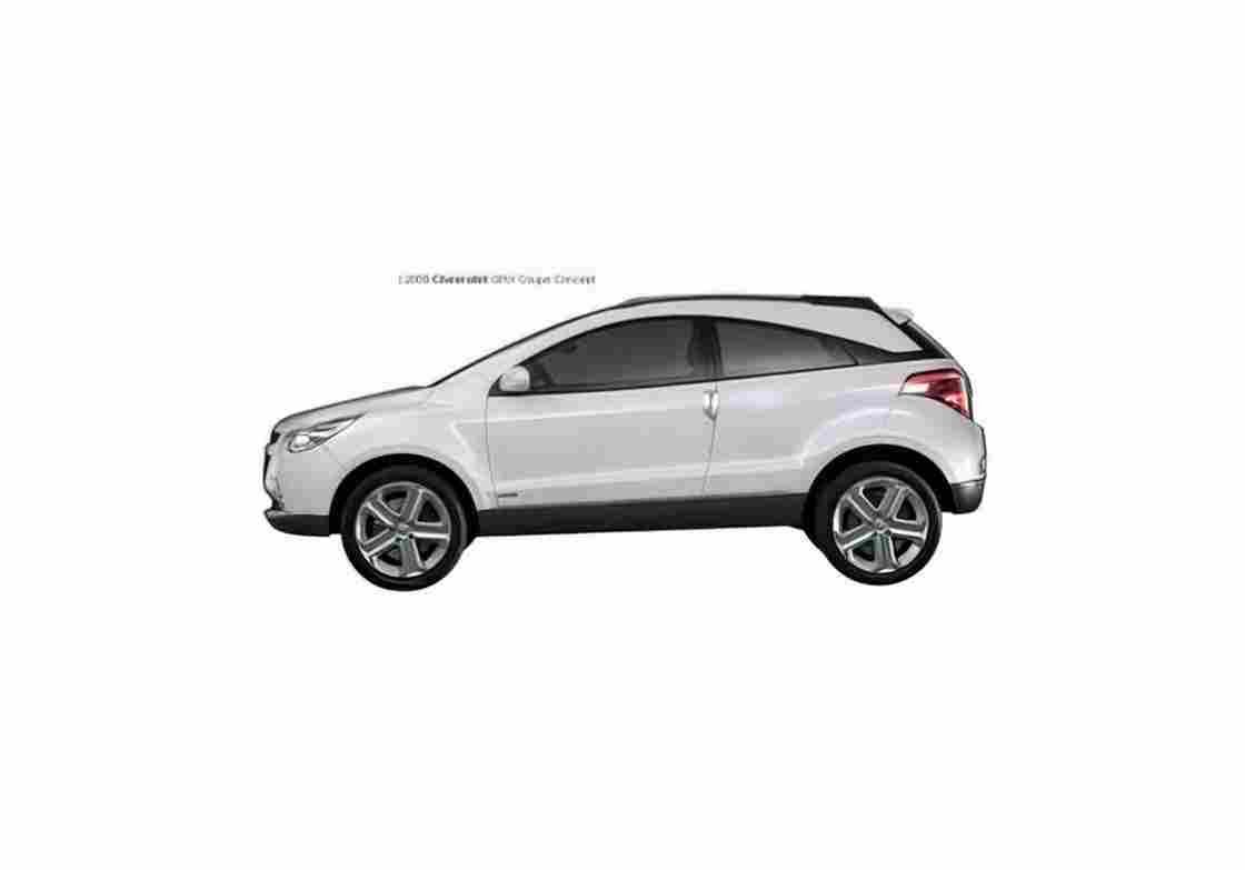 Blueprint Chevrolet Gpix Coupe SUV 2009 01 A4 Photo Print