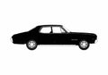 Blueprint Chevrolet Malibu 4 door Sedan 1970 A4 Photo Print