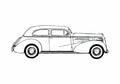 Blueprint Chevrolet Master Deluxe Coach Wagon 1937 A4 Photo Print