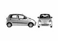 Blueprint Chevrolet Matiz 5 door Hatchback 2007 A4 Photo Print