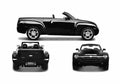 Blueprint Chevrolet SSR Cabriolet 2005 A4 Photo Print