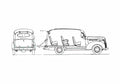 Blueprint Chevrolet Suburban Carryall Wagon 1941 A4 Photo Print
