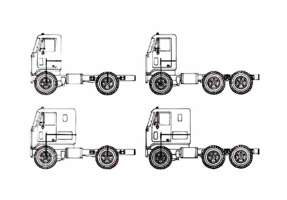 Blueprint Chevrolet Titan Truck 1980 A4 Photo Print