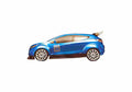 Blueprint Chevrolet WTCC Ultra Hatchback 2006 01 A4 Photo Print