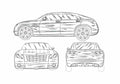 Blueprint Chrysler Airflite Hatchback 2003 A4 Photo Print