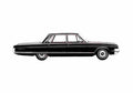 Blueprint Chrysler New Yorker Town Sedan 1965 A4 Photo Print