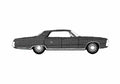 Blueprint Chrysler Newport 4 door Hardtop Sedan 1970 A4 Photo Print