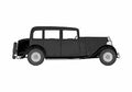 Blueprint Citroen 10A Conduite Interieure Sedan 1932 A4 Photo Print