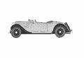 Blueprint Citroen 7CV Traction Avant Cabriolet 1935 A4 Photo Print