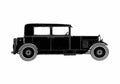 Blueprint Citroen B14 Conduite interieure Sedan 1927 A4 Photo Print