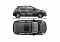 Blueprint Citroen C2 China Hatchback 2006 A4 Photo Print