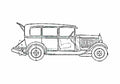 Blueprint Citroen C4 F Familiale Sedan 1931 A4 Photo Print