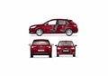 Blueprint Citroen C4 Hatchback 2010 01 A4 Photo Print