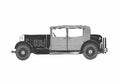 Blueprint Citroen C6G ALU Sedan 1932 A4 Photo Print