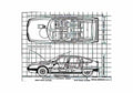 Blueprint Citroen CX GTI Hatchback 1982 A4 Photo Print