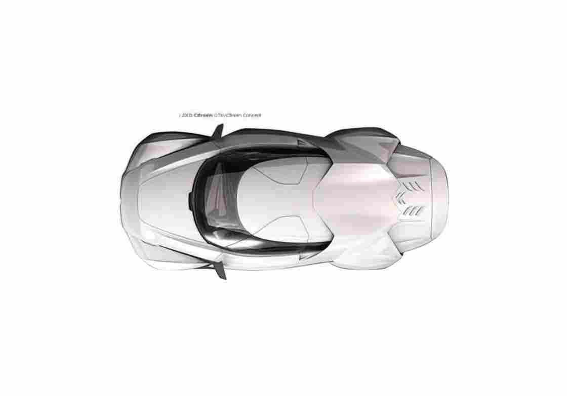 Blueprint Citroen Gtbycitroen Coupe 2008 01 A4 Photo Print