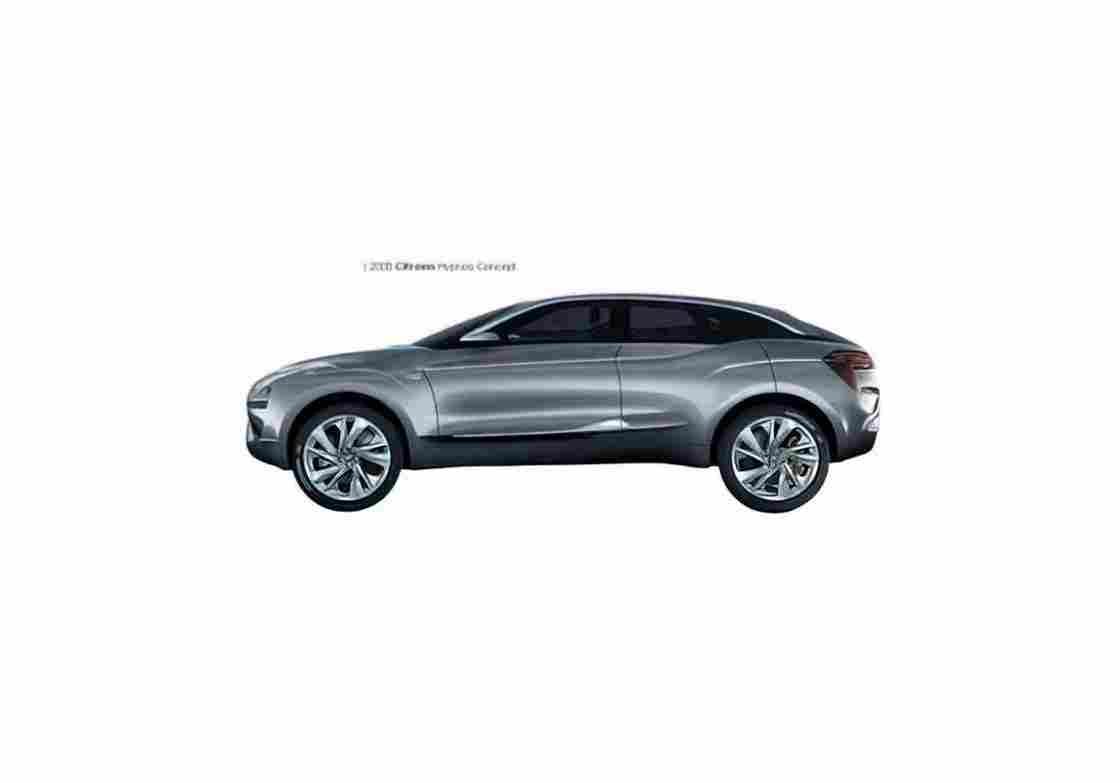 Blueprint Citroen Hypnos SUV 2008 01 A4 Photo Print
