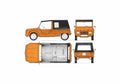 Blueprint Citroen Mehari Van 1980 01 A4 Photo Print