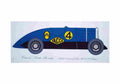 Blueprint Citroen Petite Rosale Cabriolet 1935 A4 Photo Print