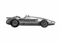 Blueprint Connaught F1 Cabriolet 1955 A4 Photo Print