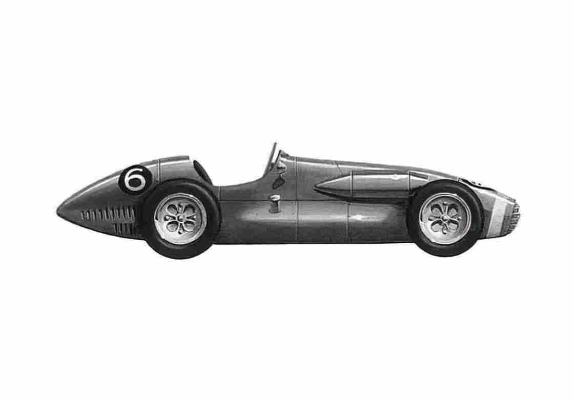 Blueprint Connaught Lea Francis A F1 Cabriolet 1952 A4 Photo Print