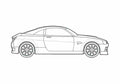 Blueprint Connaught Type D GT Syracuse Coupe 2006 A4 Photo Print