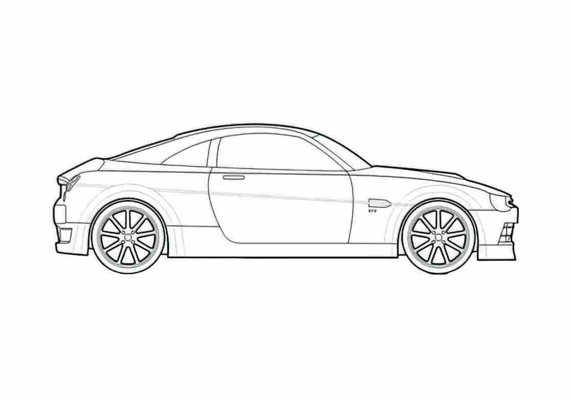 Blueprint Connaught Type D GT Syracuse Coupe 2006 A4 Photo Print