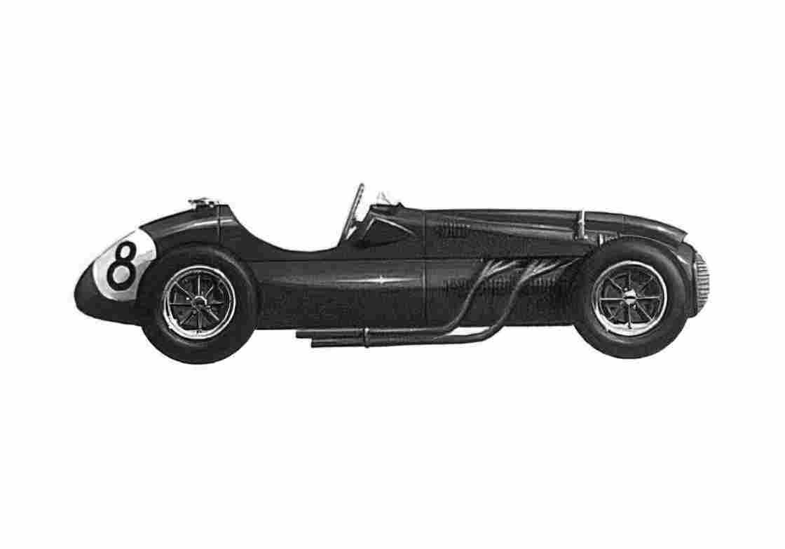 Blueprint Cooper Bristol T20 F1 OW 1952 A4 Photo Print