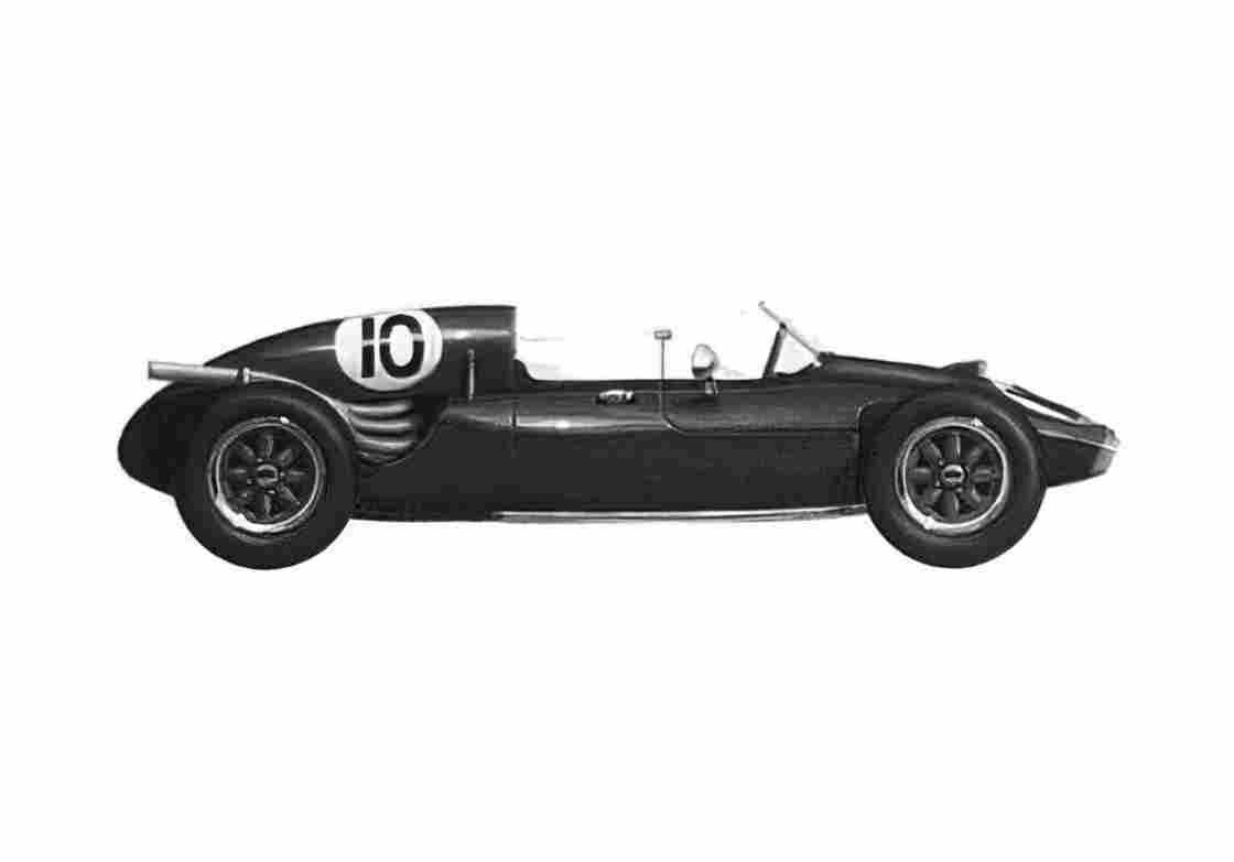 Blueprint Cooper Climax T45 F1 OW 1958 A4 Photo Print
