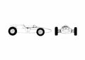 Blueprint Cooper Climax T53 F1 GP OW 1960 A4 Photo Print