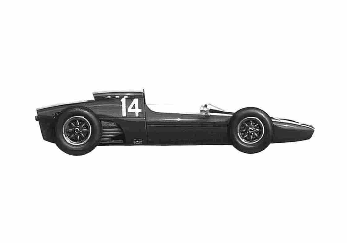 Blueprint Cooper Climax T60 F1 OW 1962 A4 Photo Print