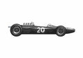 Blueprint Cooper Climax T73 F1 OW 1964 A4 Photo Print