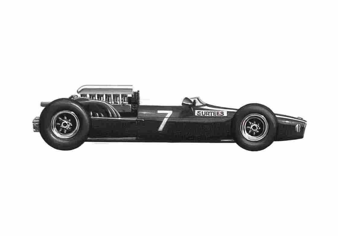Blueprint Cooper Maserati T81 F1 OW 1966 A4 Photo Print