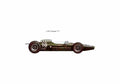 Blueprint Cooper T77 F1 OW 1965 01 A4 Photo Print