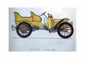 Blueprint Daimler 4 cyl 22hp Sedan 1903 A4 Photo Print