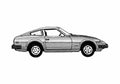 Blueprint Datsun 280 ZX Fairlady Coupe 1979 A4 Photo Print